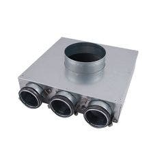 Heat Recover PVCU 125mm (63mm) 2 Port Ceiling Manifold