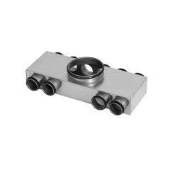 Lindab Heat Recovery MCU 160mm 10 Port (6-4) Ceiling Manifold