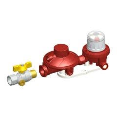 Auto Change Over Propane Regulator Kit with PRV & RFV