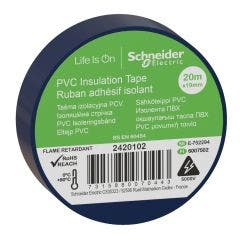 Thorsman 20m x 19mm Blue Insulation Tape